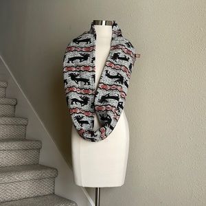 Anthropologie Do Everything In Love OS Infinity Graphic Scarf